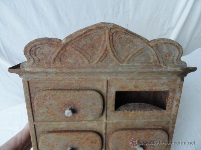 Antig&uuml;edades: ANTIGUO ESPECIERO DE HOJALATA. - Foto 9