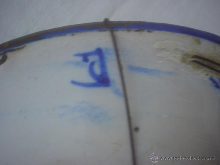 Antig&uuml;edades: PLATO CER&Aacute;MICA MANISES LA&Ntilde;ADO - Foto 4