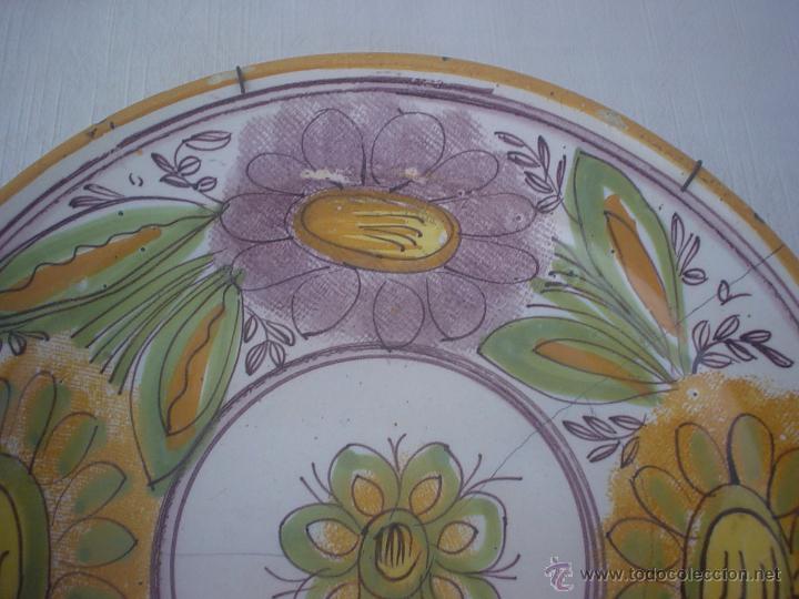 Antig&uuml;edades: PLATO CER&Aacute;MICA LA&Ntilde;ADO - Foto 2