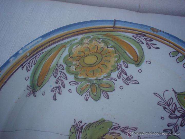 Antig&uuml;edades: PLATO CER&Aacute;MICA LA&Ntilde;ADO - Foto 2