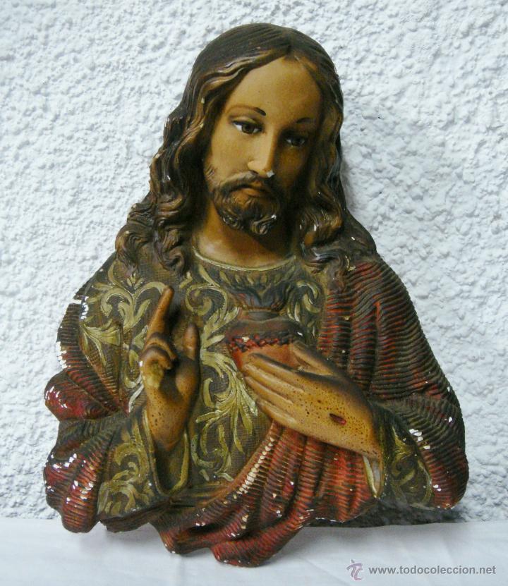 Antig&uuml;edades: Sagrado Coraz&oacute;n de Jes&uacute;s. - Foto 1