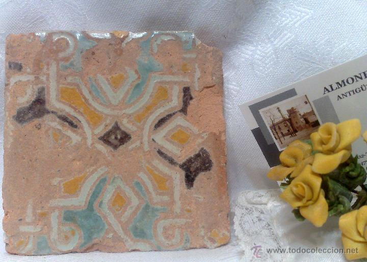 Antig&uuml;edades: INTERESANTE AZULEJO ANTIGUO - Foto 1
