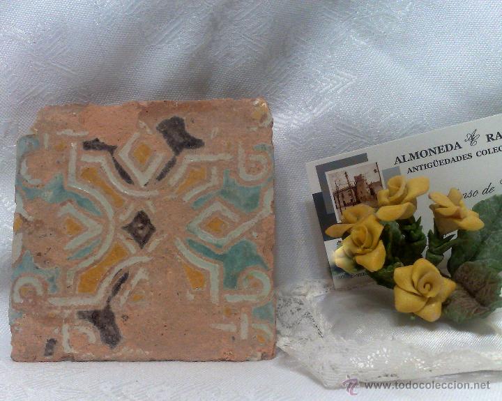 Antig&uuml;edades: INTERESANTE AZULEJO ANTIGUO - Foto 2