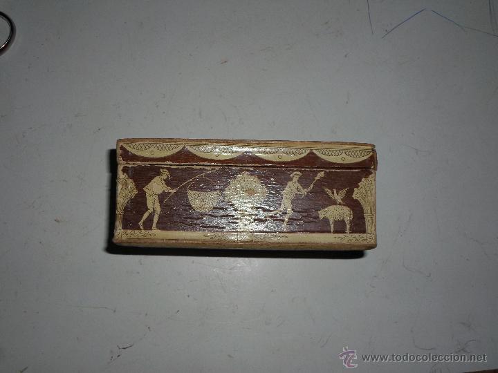 Antig&uuml;edades: CAJA DE MADERA - Foto 2