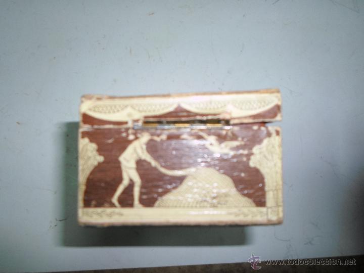 Antig&uuml;edades: CAJA DE MADERA - Foto 3