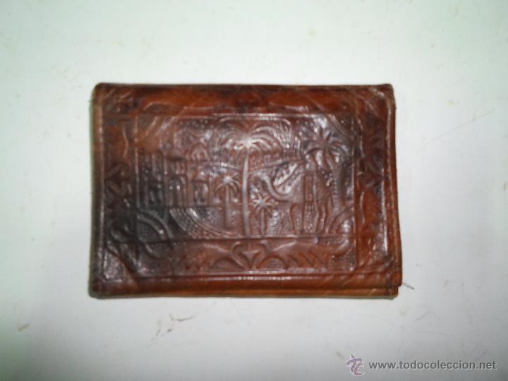 Antig&uuml;edades: CARTERA DE CUERO - Foto 1