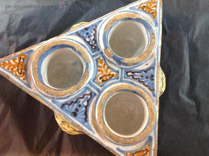 Antig&uuml;edades: ESPECIERO DE CERAMICA - Foto 3