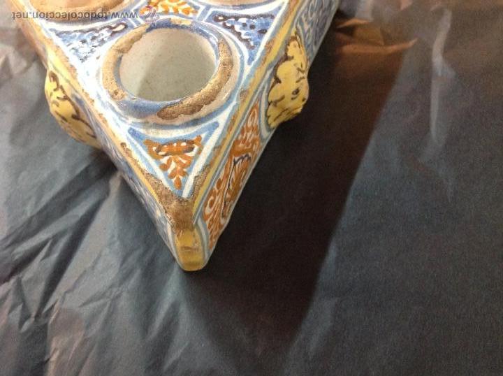Antig&uuml;edades: ESPECIERO DE CERAMICA - Foto 5