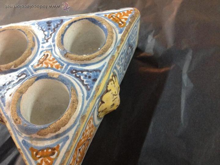 Antig&uuml;edades: ESPECIERO DE CERAMICA - Foto 6