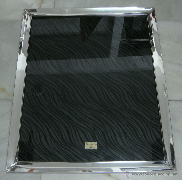 Antig&uuml;edades: Gran marco rectangular &middot; Plata de ley 925 &middot; Nuevo. - Foto 1