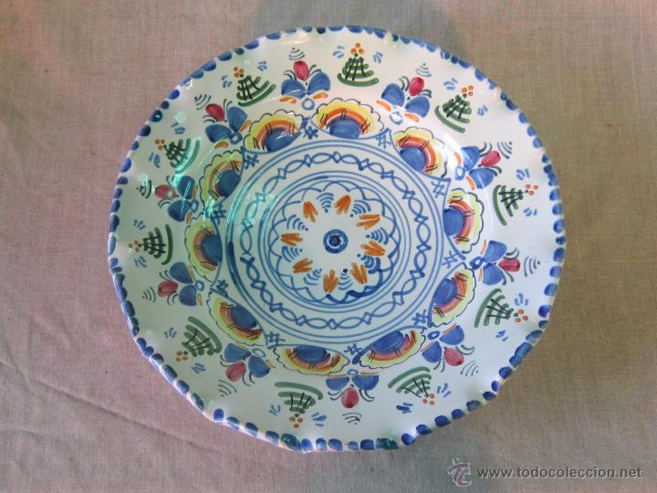 Antig&uuml;edades: PLATO DE CERAMICA PARA COLGAR - Foto 1