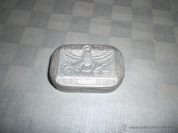 Antig&uuml;edades: caja antigua de metal francesa - Foto 1