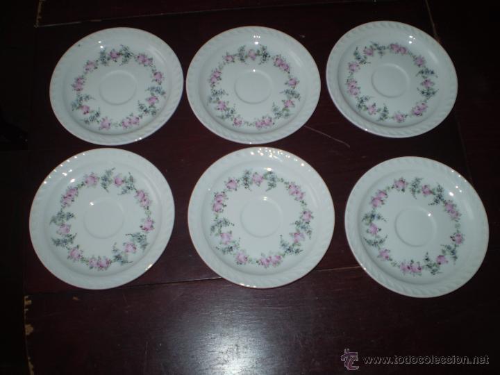 Antig&uuml;edades: 6 PLATOS DE PORCELANA - Foto 1