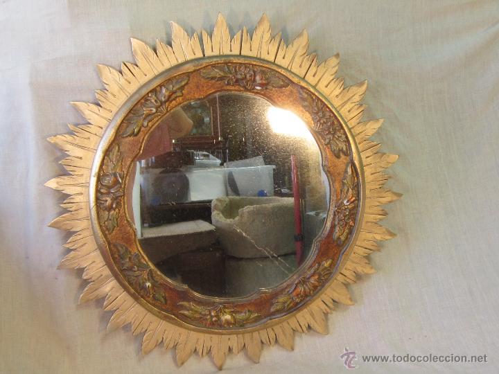 Antig&uuml;edades: ESPEJO ANTIGUO DE MADERA - Foto 5