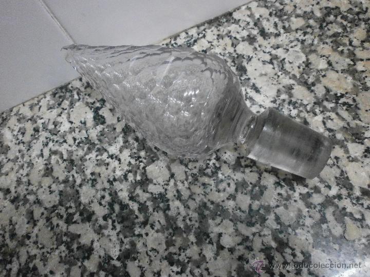 Antig&uuml;edades: TAPON GRANDE DE CRISTAL. ALTURA 23 CM