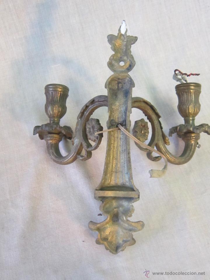 Antig&uuml;edades: APLIQUE EN BRONCE - Foto 4