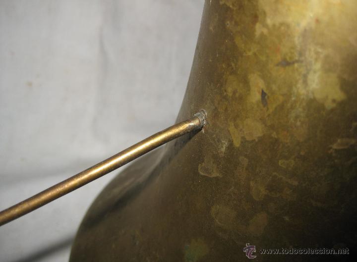 Antig&uuml;edades: TETERA DE LATON. DECORATIVA - Foto 3