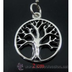 Antig&uuml;edades: colgante arbol vida en plata de ley - 2cms - Foto 1