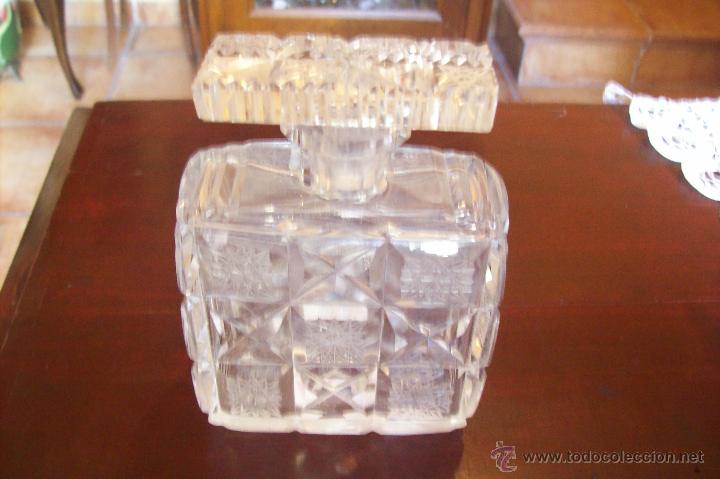 Antig&uuml;edades: Frasco perfume CRISTAL BOHEMIA - Foto 1
