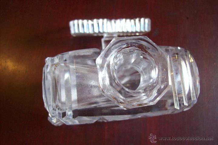 Antig&uuml;edades: Frasco perfume CRISTAL BOHEMIA - Foto 4
