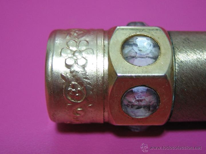 Antig&uuml;edades: L&aacute;piz de labios antiguo para se&ntilde;ora - Foto 2