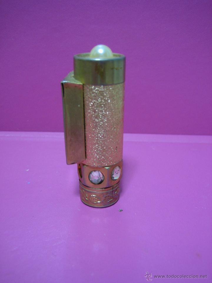 Antig&uuml;edades: L&aacute;piz de labios antiguo para se&ntilde;ora Con espejo - Foto 4