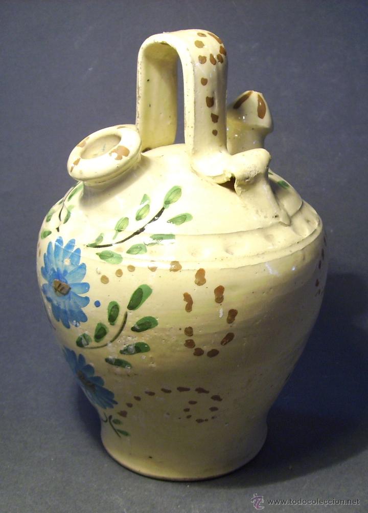 Antig&uuml;edades: BONITO  BOTIJO  DE  CERAMICA - Foto 1