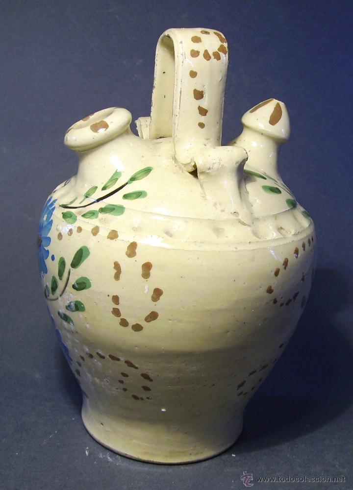 Antig&uuml;edades: BONITO  BOTIJO  DE  CERAMICA - Foto 3