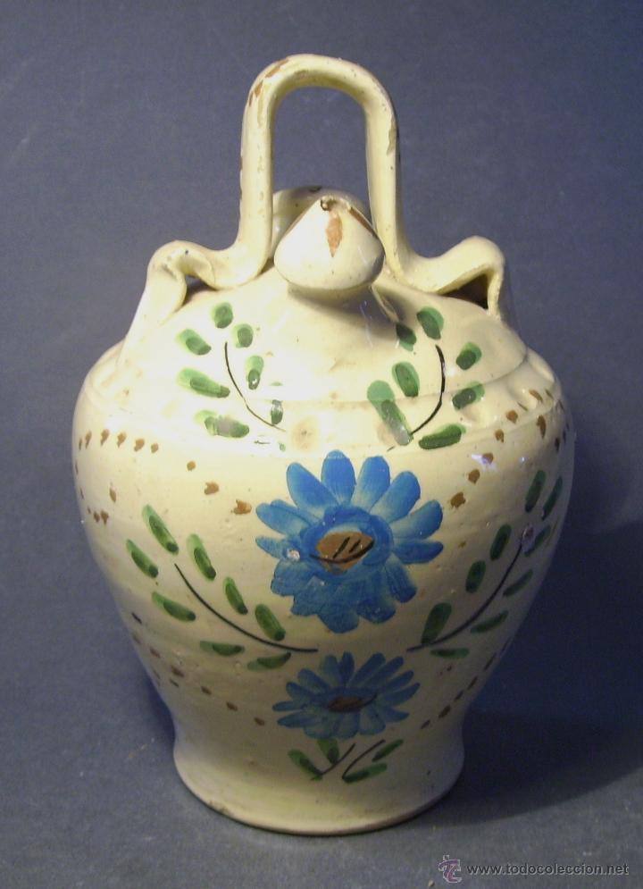 Antig&uuml;edades: BONITO  BOTIJO  DE  CERAMICA - Foto 4