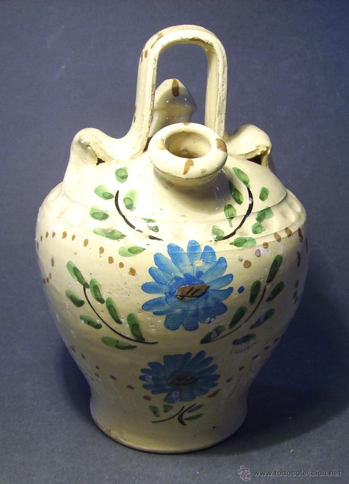 Antig&uuml;edades: BONITO  BOTIJO  DE  CERAMICA - Foto 5