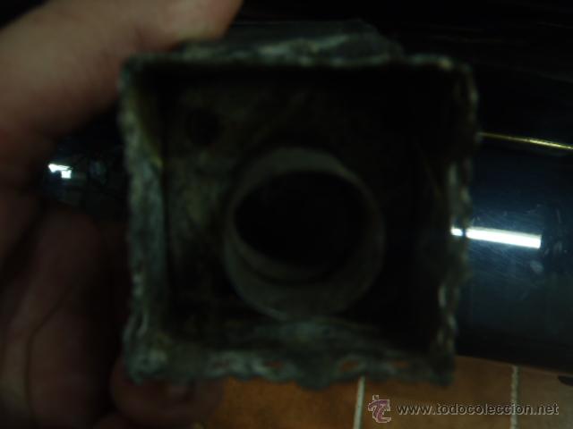 Antig&uuml;edades: ANTIGUO FAROL DE VARA PROCESIONAL.19 CM.FUNCIONA CON ACEITE. - Foto 4