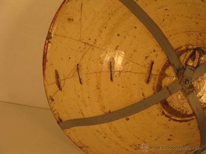 Antig&uuml;edades: Plato de reflejo dorado de Manises Siglo XVIII. - Foto 4