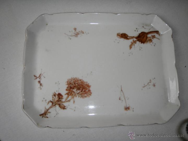 Antig&uuml;edades: BANDEJA DE PORCELANA INGLESA - Foto 1