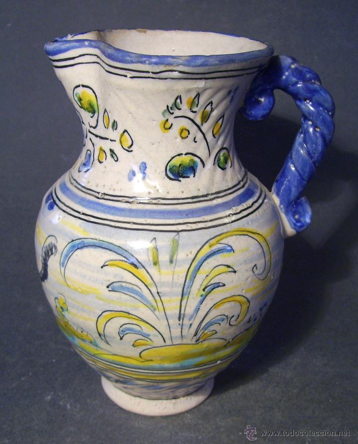 Antig&uuml;edades: JARRA  CERAMICA  DE  TALAVERA - Foto 2