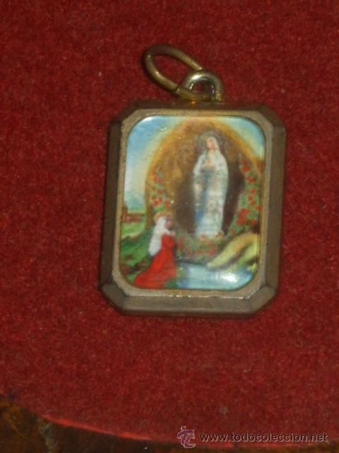 Antig&uuml;edades: MEDALLA O COLGANTE DE LA VIRGEN. - Foto 1