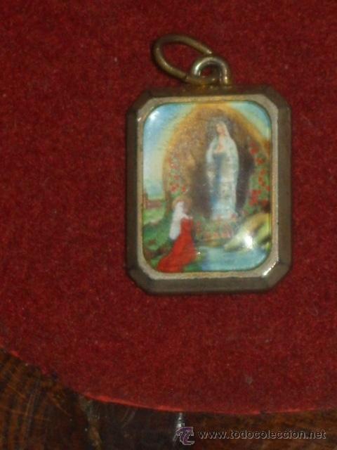 Antig&uuml;edades: MEDALLA O COLGANTE DE LA VIRGEN. - Foto 5