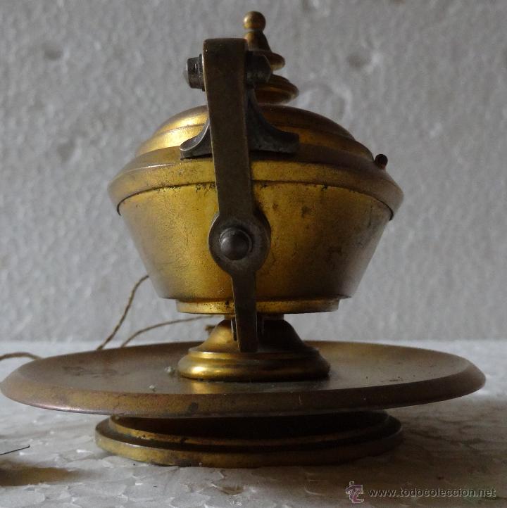 Antig&uuml;edades: TINTERO MESA DE DESPACHO EN BRONCE - XXX 414 - Foto 12