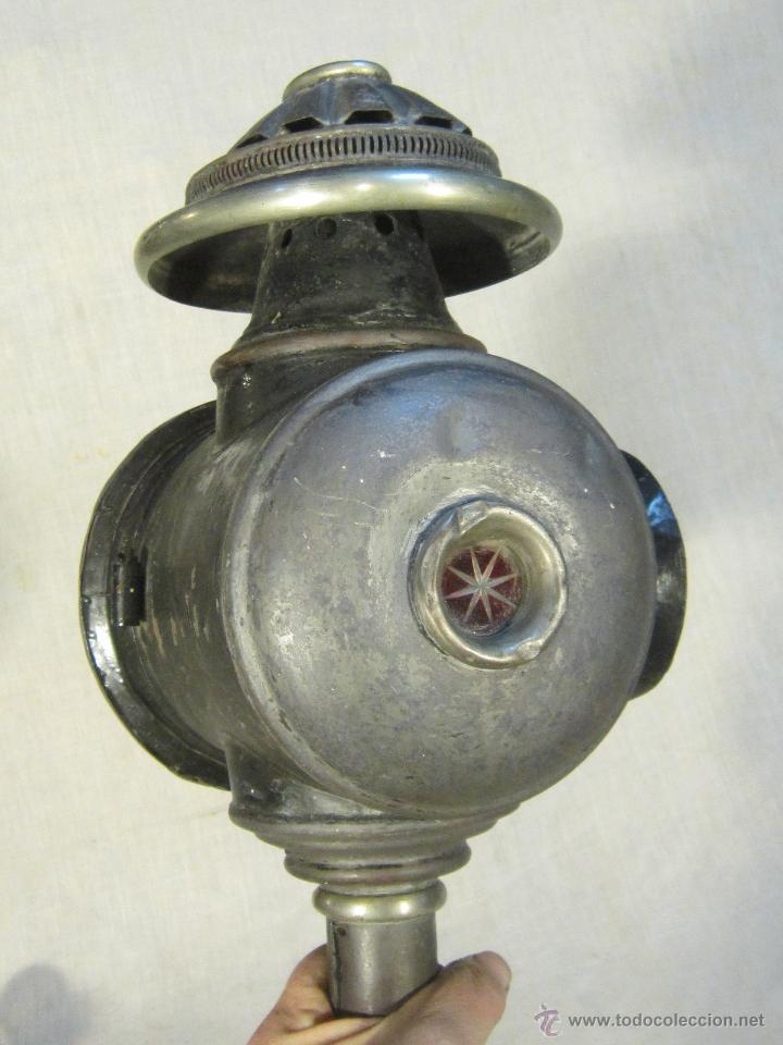 Antig&uuml;edades: farol antiguo de carruaje - Foto 2