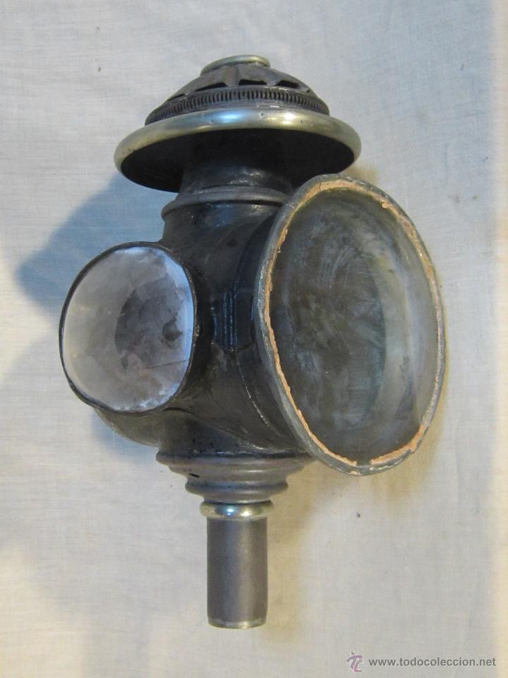 Antig&uuml;edades: farol antiguo de carruaje - Foto 6