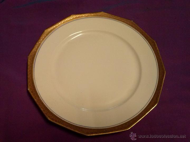 Antig&uuml;edades: PLATO PORCELANA LIMOGES - Foto 1