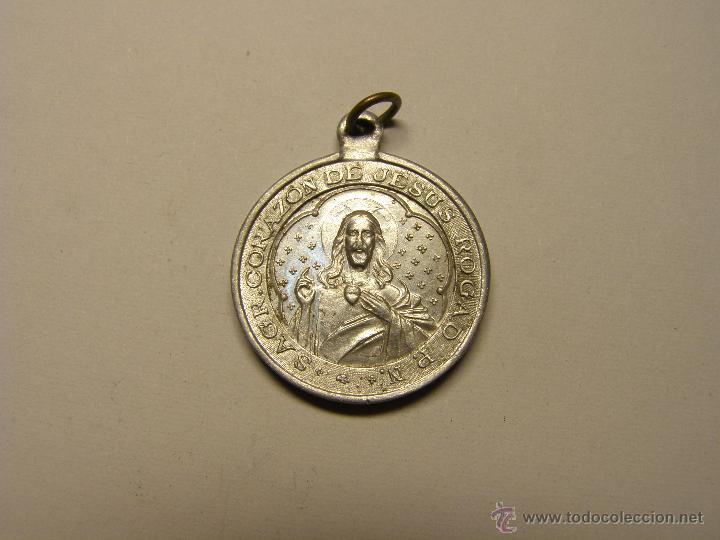 Antig&uuml;edades: Medalla religiosa de S. Jos&eacute;. - Foto 2
