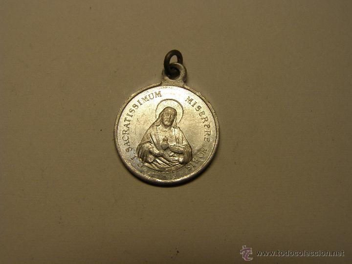Antig&uuml;edades: Medalla religiosa de la Pur&iacute;sima Concepci&oacute;n. - Foto 2