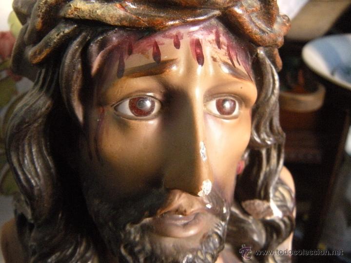 Antig&uuml;edades: FIGURA CRISTO ECCE HOMO - Foto 1