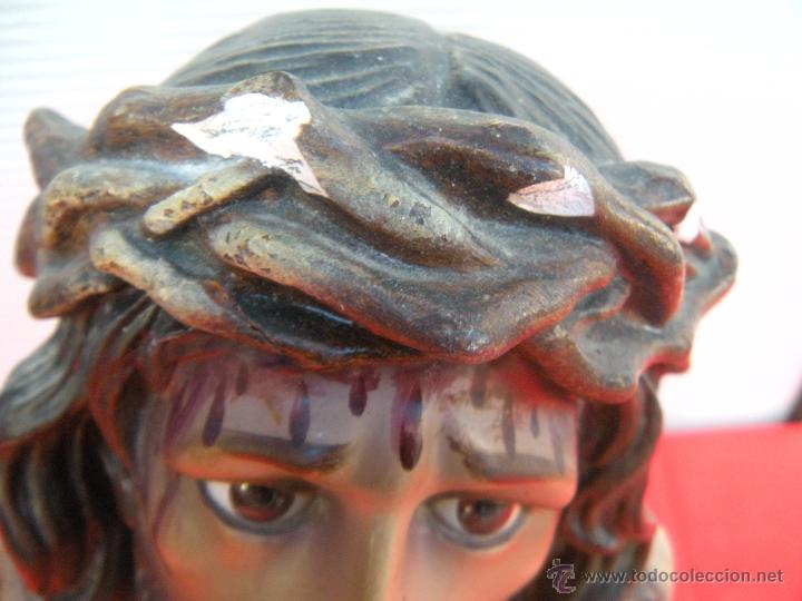 Antig&uuml;edades: FIGURA CRISTO ECCE HOMO - Foto 4