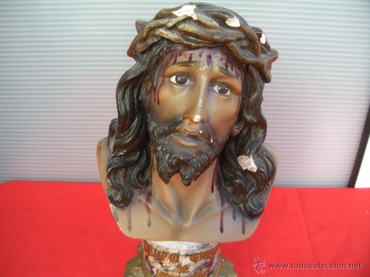 Antig&uuml;edades: FIGURA CRISTO ECCE HOMO - Foto 8