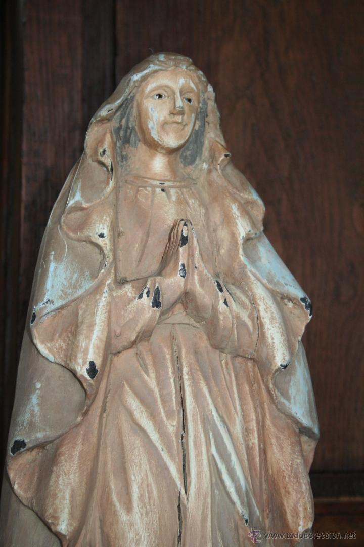 Antig&uuml;edades: TALLA DE MADERA. REF. 5788 - Foto 3