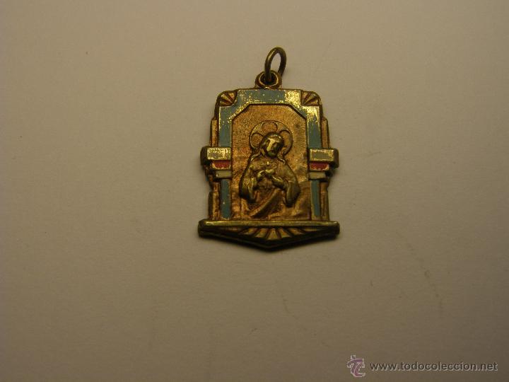Antig&uuml;edades: Medalla religiosa del Sagrado Coraz&oacute;n. - Foto 1