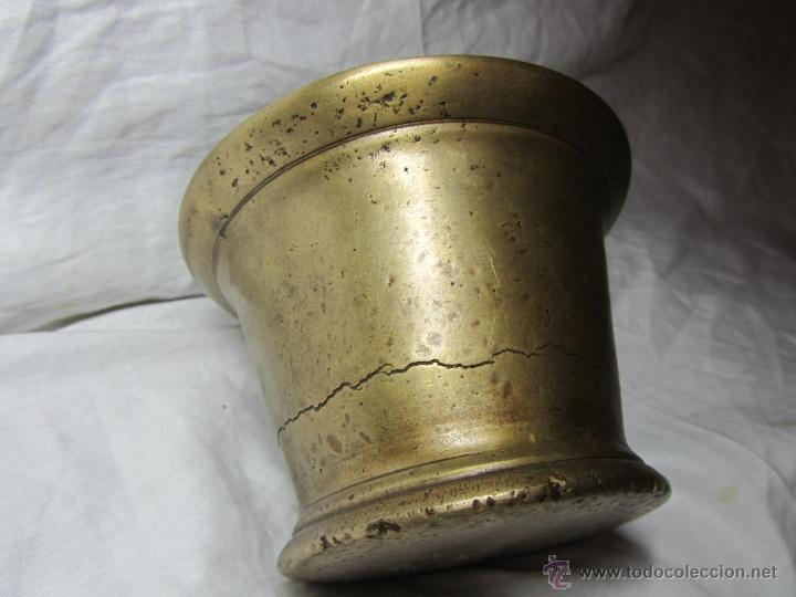 Antig&uuml;edades: Antiguo almirez de bronce - Foto 3