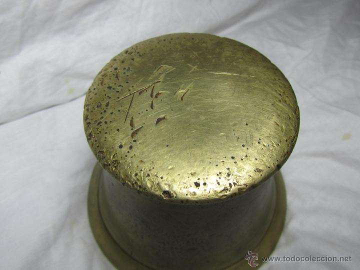 Antig&uuml;edades: Antiguo almirez de bronce - Foto 4