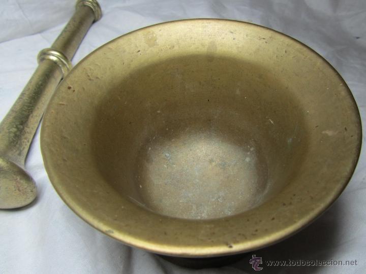 Antig&uuml;edades: Antiguo almirez de bronce - Foto 10